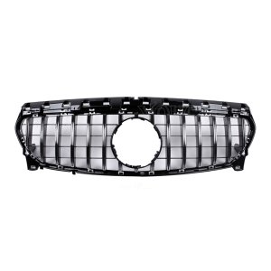 Mercedes-Benz W117 Grille - Omac - GT - Silver - '13-'19 Mercedes-Benz W117 Grille - Omac - GT - Silver - '13-'19